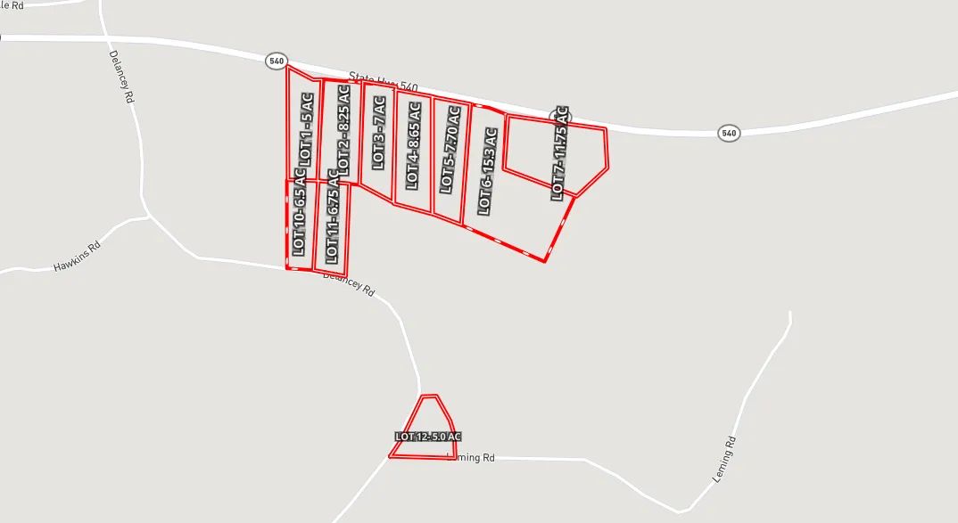 Delancey Road, Braxton, Mississippi 39044
